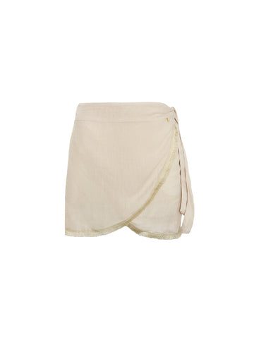 ROPA DE PLAYA FALDA PAREO TELA SUAVE DELICADA CANDIE 9147