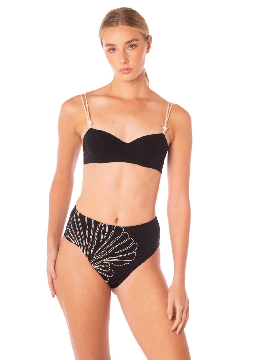 VESTIDO DE BAÑO BIKINI PANTY TIRO ALTO IZZIE 93894