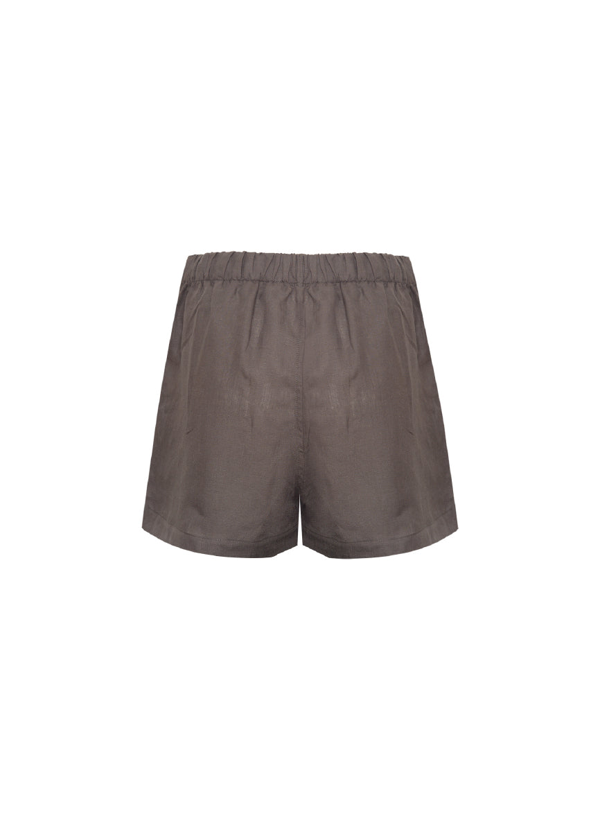 ROPA DE PLAYA SHORT CORTO EN LINO NORA 9440