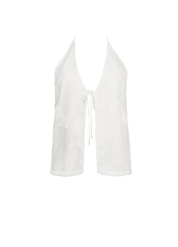 ROPA DE PLAYA CAMISA BLUSA CON AMARRES JENNY 9452