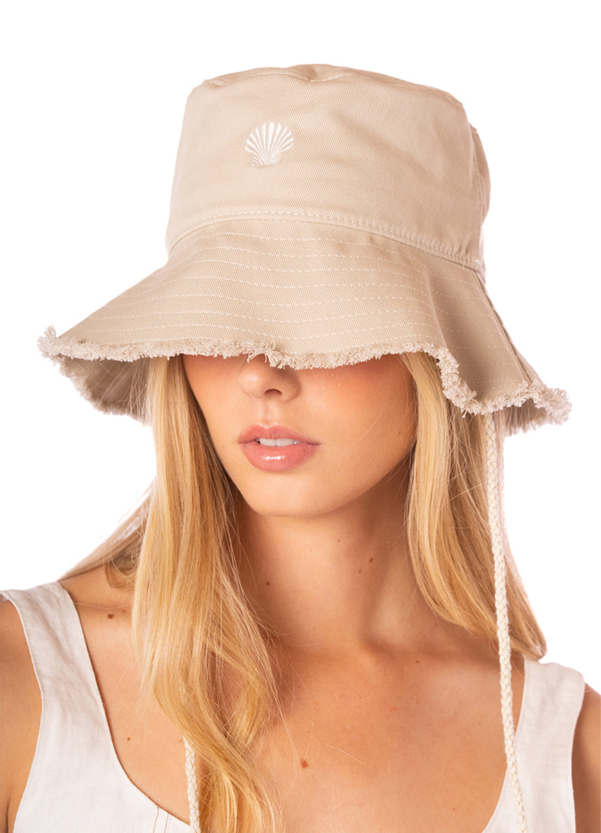 VESTIDO DE BAÑO SOMBRERO GORRO TIRAS AJUSTABLES BUCKET 9453