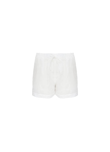 ROPA DE PLAYA SHORT CORTO EN LINO CUARZO 9461