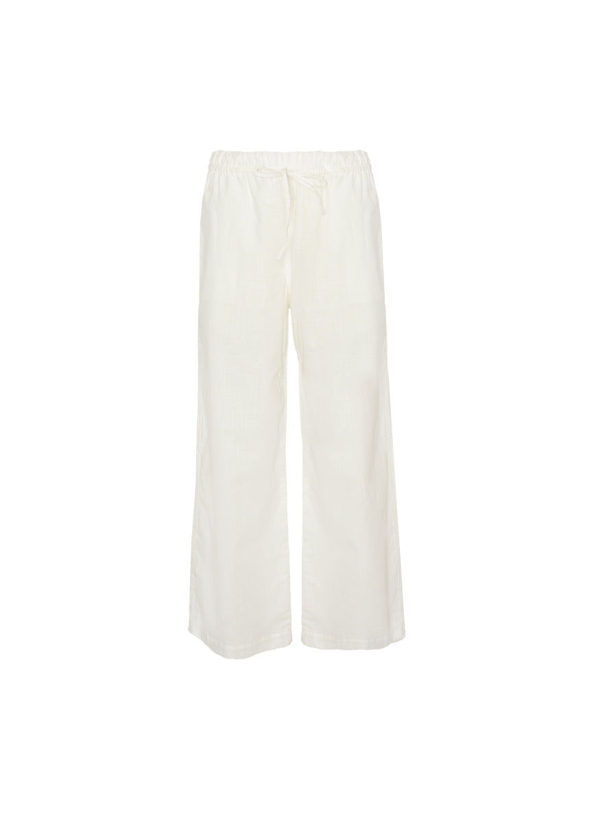 ROPA DE PLAYA PANTALON CORTE ANCHO EN LINO AGATHA 9467