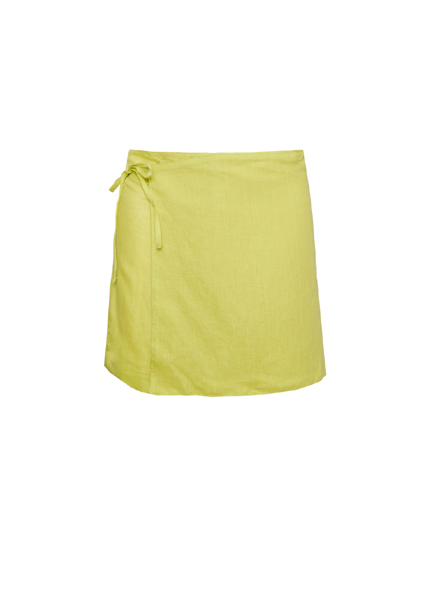 ROPA DE PLAYA FALDA SHORT CORTA CON AMARRES ARIEL 9444