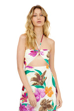Load image into Gallery viewer, PRINT FIORE TAYLOR DRESS 9043
