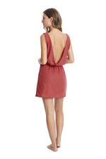 Load image into Gallery viewer, SOLID SAFRAN CASSIE DRESS 8898
