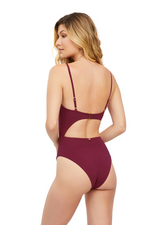 Load image into Gallery viewer, SOLID ROSSO CORALE CANDELA ONE PIECE 89903
