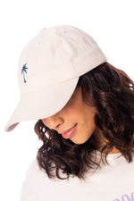 Load image into Gallery viewer, OFF WHITE CAP - BLUE PALM 9244
