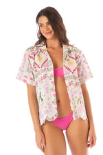 Load image into Gallery viewer, PRINT PASEO DEL SOL LENA SHIRT 9302
