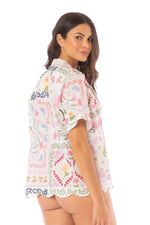 Load image into Gallery viewer, PRINT PASEO DEL SOL LENA SHIRT 9302
