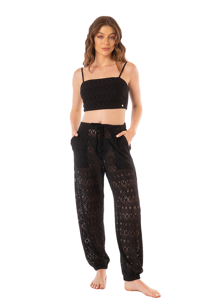 SOLID NOCHE BOHEMIA MORGAN PANTS 9347