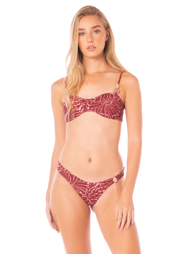 VESTIDO DE BAÑO BIKINI TOP CON AMARRES HELEN 93836