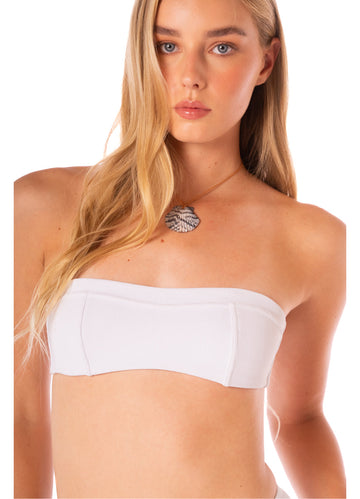 VESTIDO DE BAÑO BIKINI TOP STRAPLESS VEGA 94016