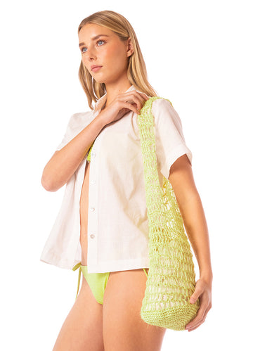 ROPA DE PLAYA BOLSO ACCESORIO TEJIDO BEACH BAG 9457