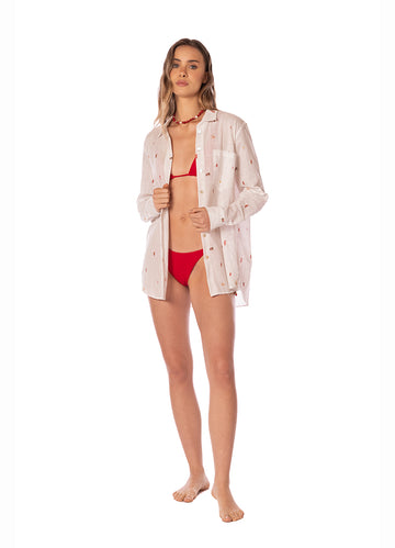 CRIMSON HEAT ARABELLA SHIRT 9517
