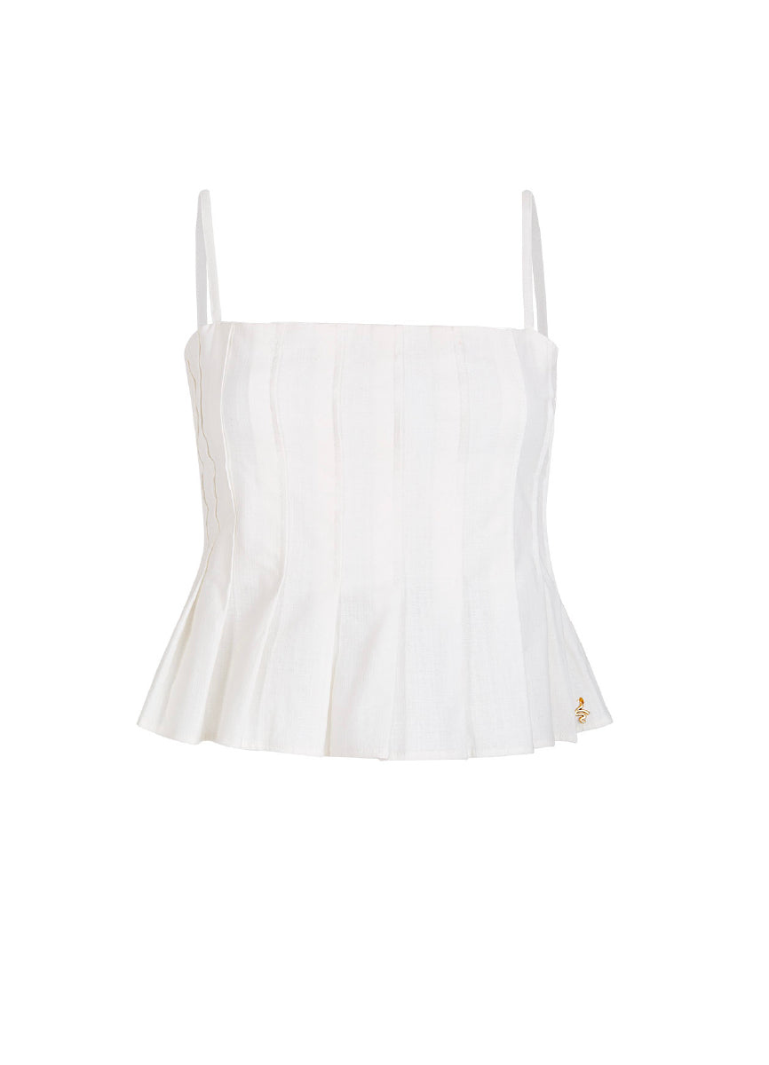 SHELL TIDES HELGA CROP TOP          9608