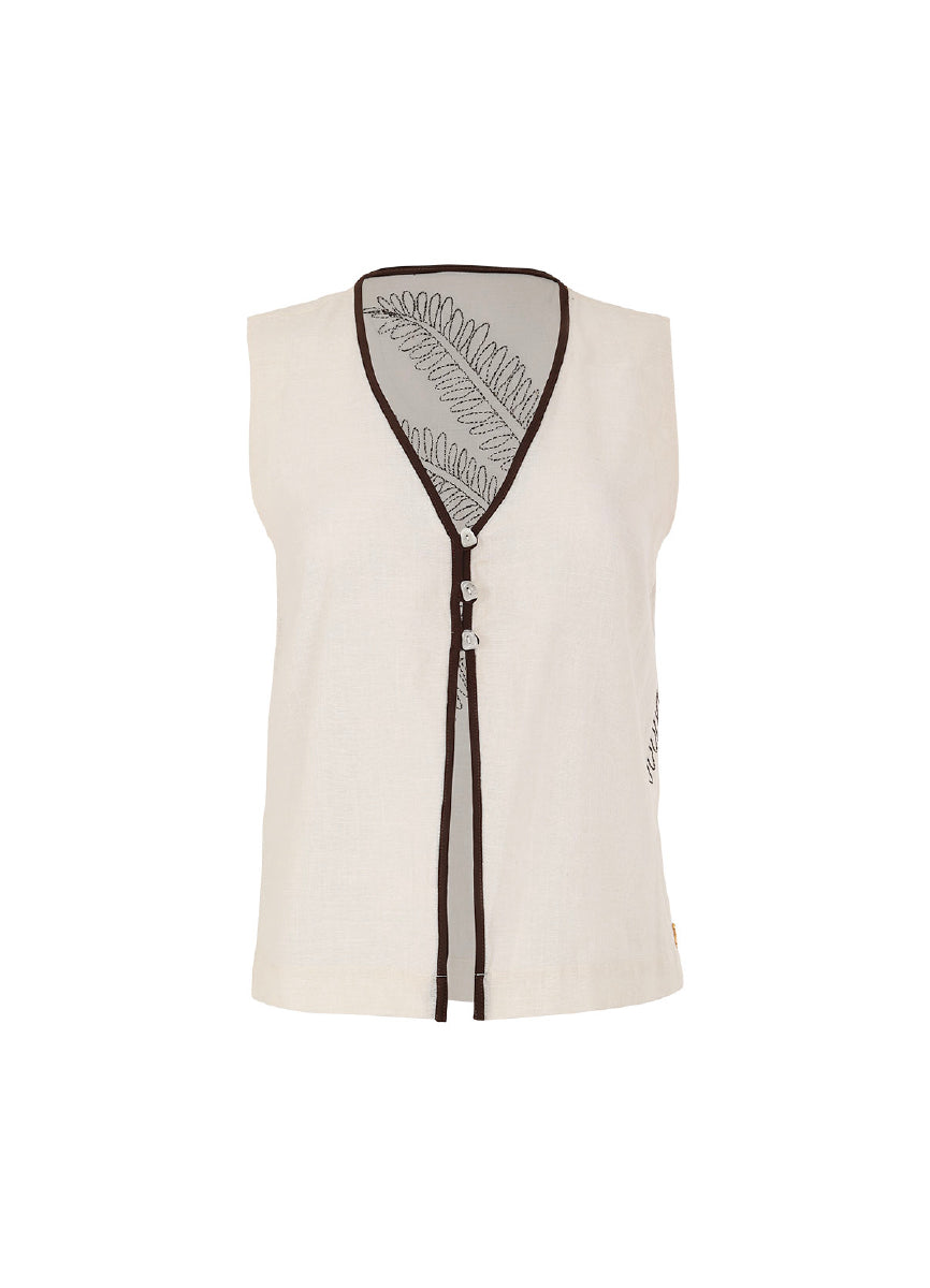BLUSH COAST EDEN VEST 9658