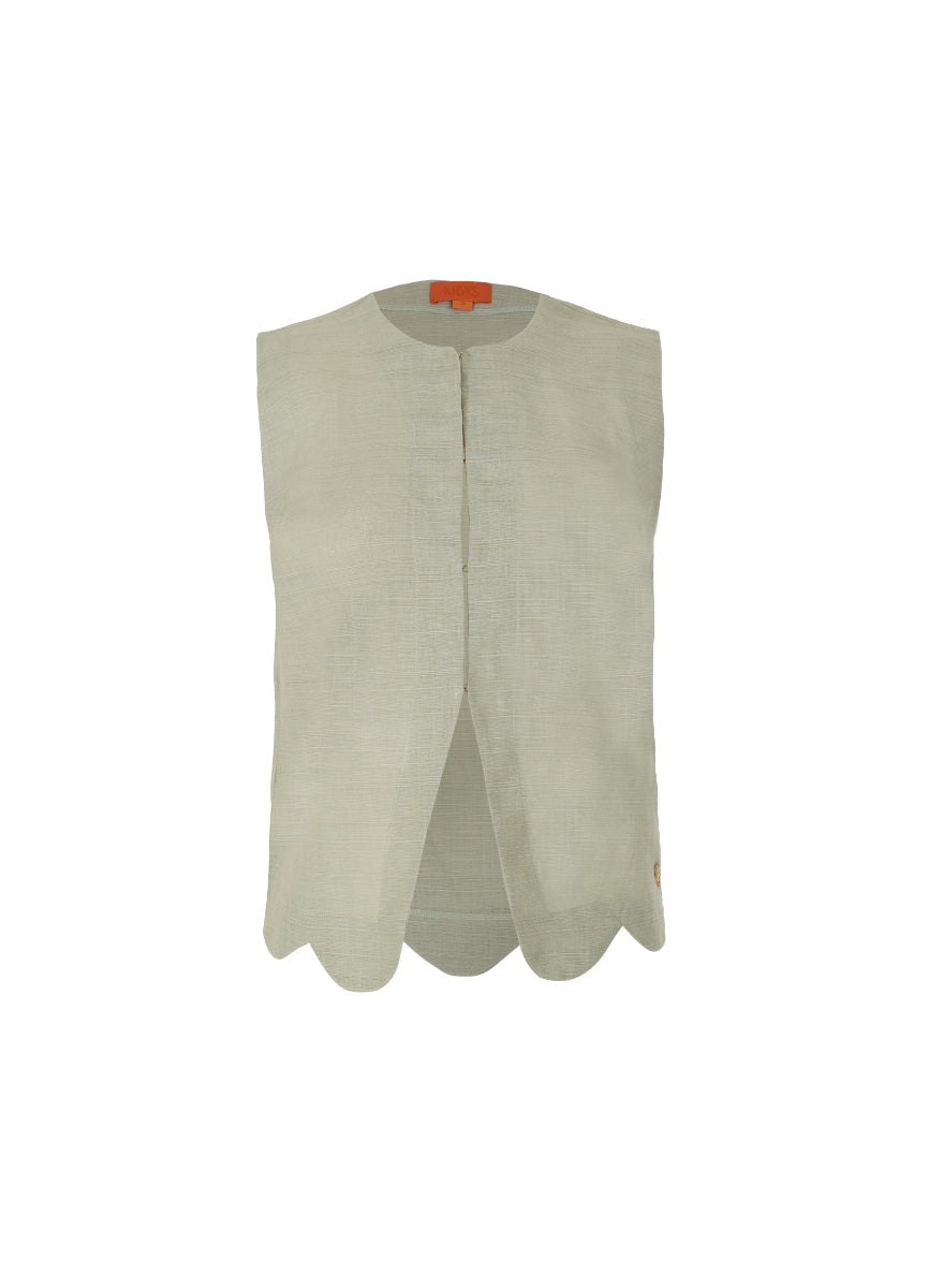 GREEN DREAMS DAFNE VEST 9749