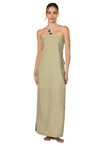 GREEN DREAMS ANKARA DRESS 9751