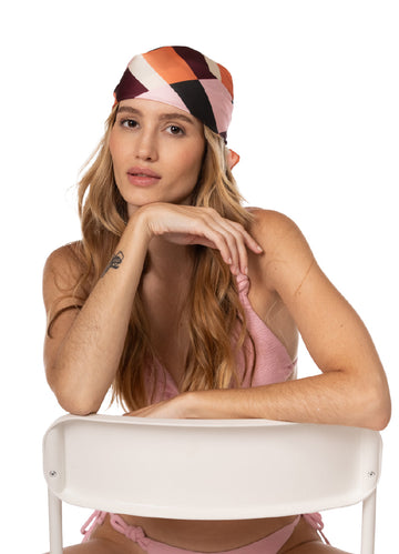 BLUSH COAST MORGANA BANDANA        9756