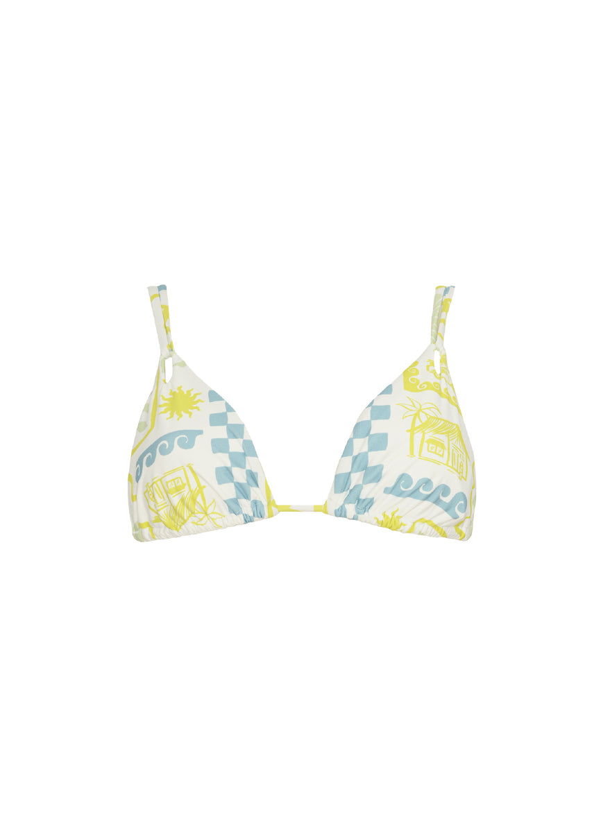 VESTIDO DE BAÑO BIKINI TOP TRIANGULO ELLIE 94126