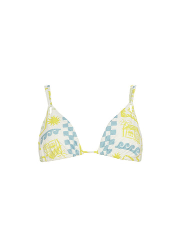VESTIDO DE BAÑO BIKINI TOP TRIANGULO ELLIE 94126