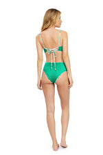 Load image into Gallery viewer, PRINT GREEN SHELLS ALICE ONE PIECE 89763