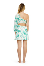 Load image into Gallery viewer, PRINT GREEN SHELLS ELIANA DRESS 9024
