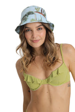 Load image into Gallery viewer, GREEN BUCKET HAT 8945